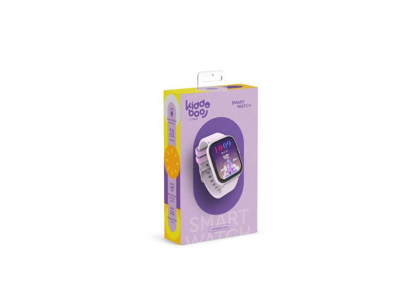KIDDOBOO KB019C2LIL Παιδικό Smartwatch με Δερμάτινο Λουράκι Λιλά 0038900 KIDDOBOO KB019C2LIL Παιδικό Smartwatch με Δερμάτινο Λουράκι Λιλά 0038900