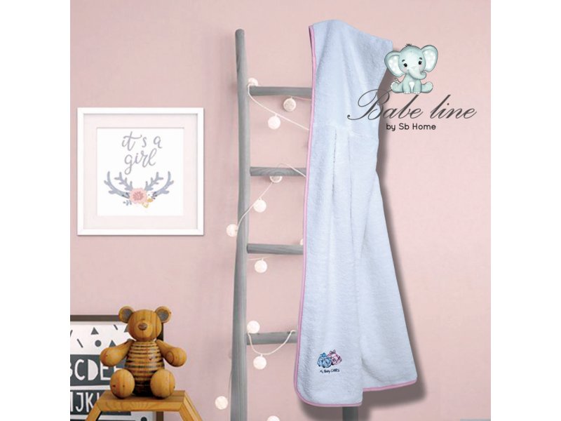 SB HOME Κάπα Με Κουκούλα My Baby Cars Pink 0024365 SB HOME Κάπα Με Κουκούλα My Baby Cars Pink 0024365