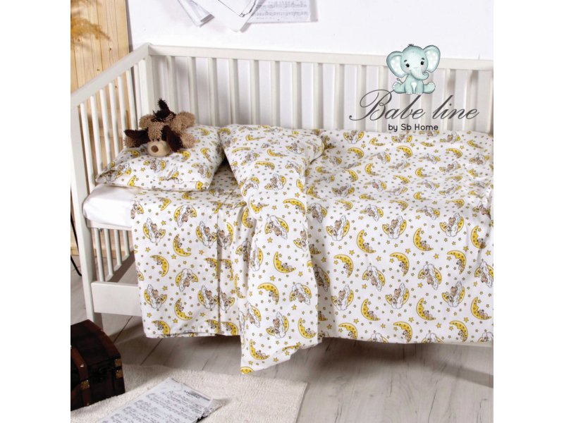 SB HOME Σετ Σεντόνια Κούνιας Εμπριμέ Baby Rori 120χ160εκ. 0024393 SB HOME Σετ Σεντόνια Κούνιας Εμπριμέ Baby Rori 120χ160εκ. 0024393