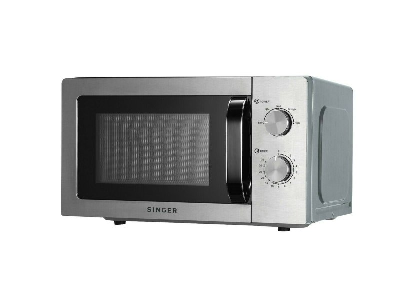 SINGER MW20IN Φούρνος Μικροκυμάτων 20lt Inox 0039089 SINGER MW20IN Φούρνος Μικροκυμάτων 20lt Inox 0039089