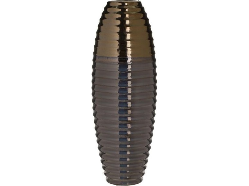 INART 3-70-685-0172 Βάζο Κεραμικό Χρυσό/Μαύρο 15χ40 0024541 INART 3-70-685-0172 Βάζο Κεραμικό Χρυσό/Μαύρο 15χ40 0024541