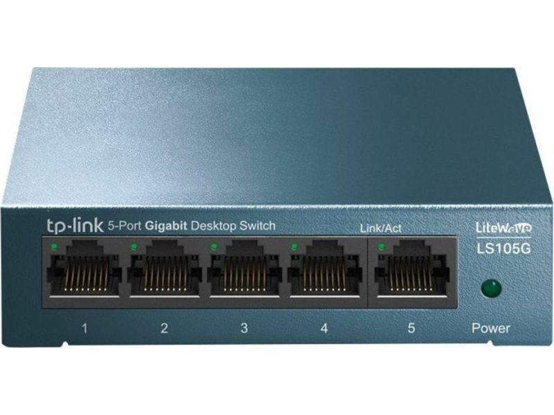 TP-LINK LS105G 5-PORT 10 100 1000Mbps 0039122 TP-LINK LS105G 5-PORT 10 100 1000Mbps 0039122