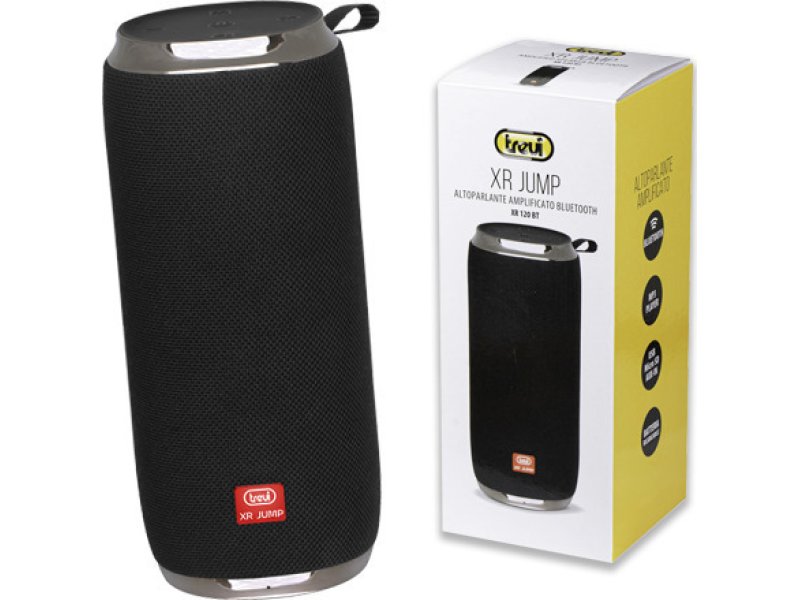 TREVI XR-120BT/BK Ηχείο Bluetooth 16W με Ραδιόφωνο Μαύρο 0038918 TREVI XR-120BT/BK Ηχείο Bluetooth 16W με Ραδιόφωνο Μαύρο 0038918