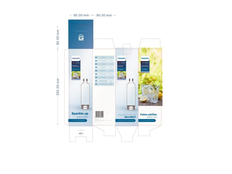 Philips ADD912/10 Μπουκάλι για Ανθαρακούχο Νερό 1Lt (BPA-free) 0026348 Philips ADD912/10 Μπουκάλι για Ανθαρακούχο Νερό 1Lt (BPA-free) 0026348