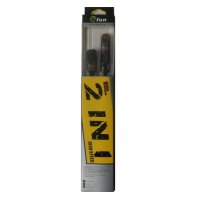 GFUN ΚΑΛΩΔΙΟ 2 ΣΕ 1 USB ΣΕ MICRO USB LIGHTNING BLACK  (78-DATA21BK) 0014171