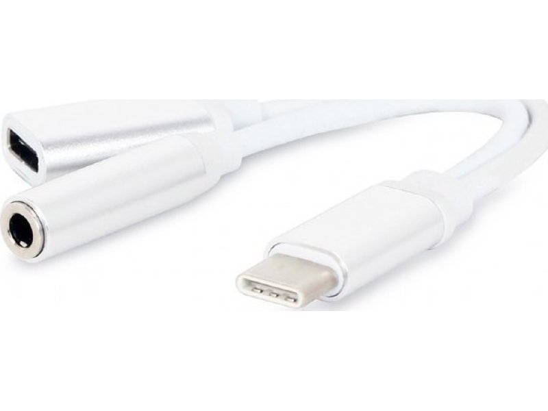 CABLEXPERT GM-CCA-UC3.5F-02 Καλώδιο Type-C σε 3.5mm Stereo+Power 0015051 CABLEXPERT GM-CCA-UC3.5F-02 Καλώδιο Type-C σε 3.5mm Stereo+Power 0015051