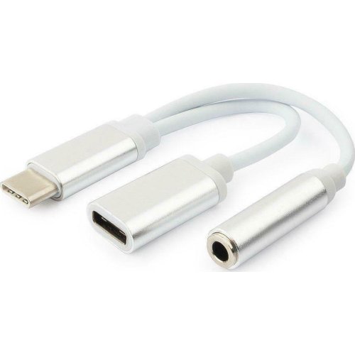 CABLEXPERT GM-CCA-UC3.5F-02  Καλώδιο Type-C σε 3.5mm Stereo+Power 0015051