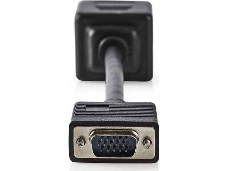 NEDIS CCGP59120BK02 Καλώδιο VGA αρσ.- 2 x VGA θηλ., 0.2m 0016892 NEDIS CCGP59120BK02 Καλώδιο VGA αρσ.- 2 x VGA θηλ., 0.2m 0016892