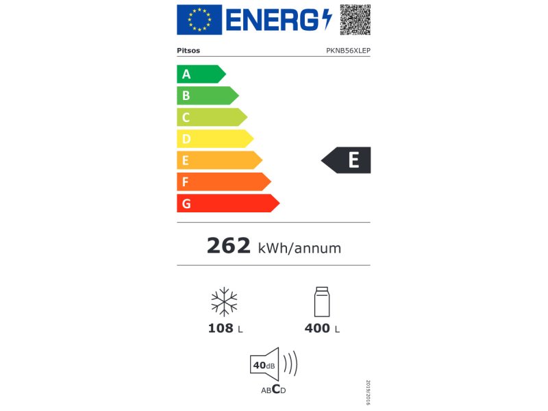 PITSOS PKNB56XLEP Ψυγειοκαταψύκτης 508lt Total NoFrost Υ193xΠ70xΒ80εκ. Inox 0033133 PITSOS PKNB56XLEP Ψυγειοκαταψύκτης 508lt Total NoFrost Υ193xΠ70xΒ80εκ. Inox 0033133