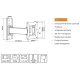 FOCUS MOUNT SMS11-11AT Βάση Τηλεόρασης Τοίχου με Βραχίονα έως 30 FOCUS MOUNT SMS11-11AT Βάση Τηλεόρασης Τοίχου με Βραχίονα έως 30