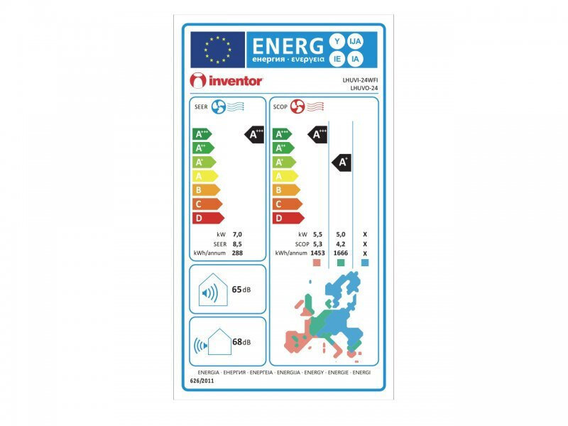 INVENTOR LHUVI-24WFI/LHUVO-24 LEON Κλιματιστικό Inverter 24.000Btu (24άρι) 0036467 INVENTOR LHUVI-24WFI/LHUVO-24 LEON Κλιματιστικό Inverter 24.000Btu (24άρι) 0036467