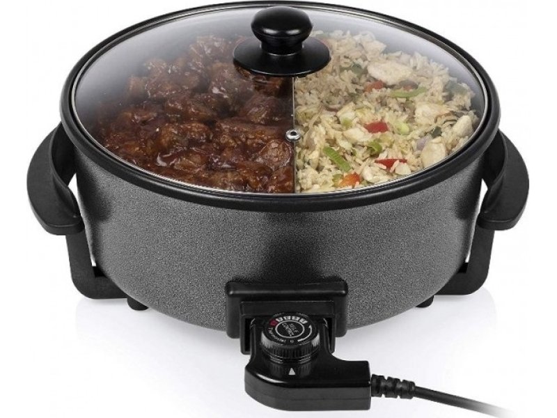 TRISTAR PZ-9135 Ηλεκτρικό Ταψί (Teppanyaki) με Ρυθμιζόμενο Θερμοστάτη 1500W 30x9εκ. 0037279 TRISTAR PZ-9135 Ηλεκτρικό Ταψί (Teppanyaki) με Ρυθμιζόμενο Θερμοστάτη 1500W 30x9εκ. 0037279
