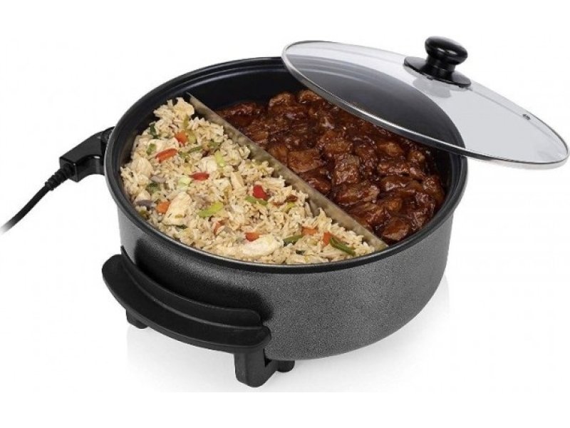 TRISTAR PZ-9135 Ηλεκτρικό Ταψί (Teppanyaki) με Ρυθμιζόμενο Θερμοστάτη 1500W 30x9εκ. 0037279 TRISTAR PZ-9135 Ηλεκτρικό Ταψί (Teppanyaki) με Ρυθμιζόμενο Θερμοστάτη 1500W 30x9εκ. 0037279