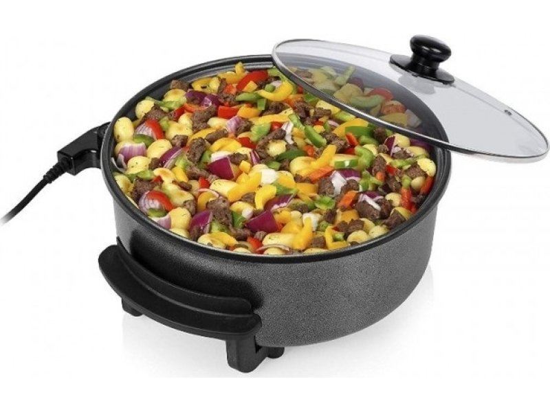 TRISTAR PZ-9135 Ηλεκτρικό Ταψί (Teppanyaki) με Ρυθμιζόμενο Θερμοστάτη 1500W 30x9εκ. 0037279 TRISTAR PZ-9135 Ηλεκτρικό Ταψί (Teppanyaki) με Ρυθμιζόμενο Θερμοστάτη 1500W 30x9εκ. 0037279