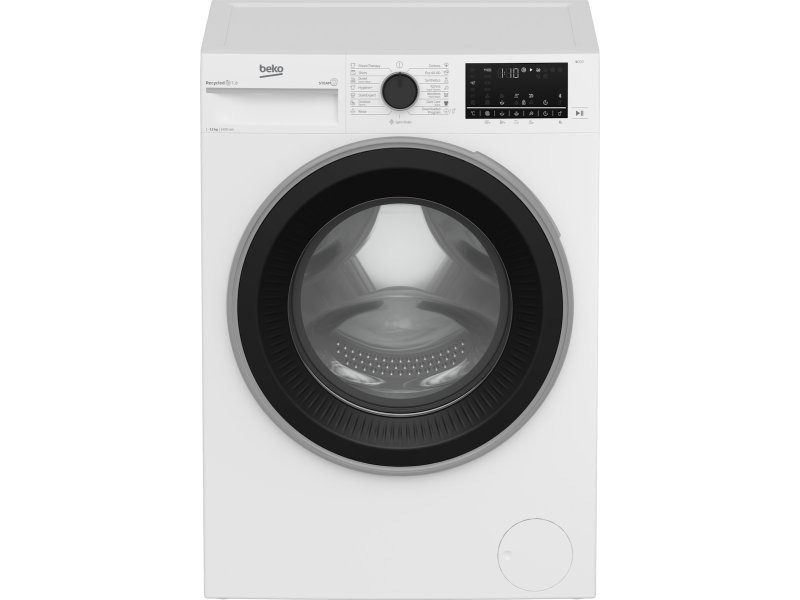BEKO B3WFT5124111W Πλυντήριο Ρούχων με Λειτουργία Ατμού 12kg - 84x60x58εκ. 0037530 BEKO B3WFT5124111W Πλυντήριο Ρούχων με Λειτουργία Ατμού 12kg - 84x60x58εκ. 0037530