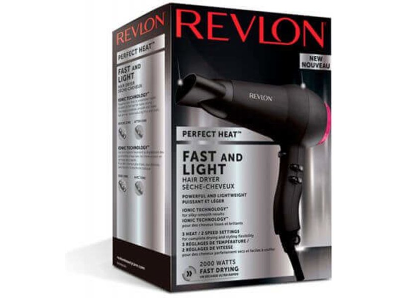 REVLON RVDR5823E3 Fast & Light Σεσουάρ Μαλλιών 2000W 0038316 REVLON RVDR5823E3 Fast & Light Σεσουάρ Μαλλιών 2000W 0038316