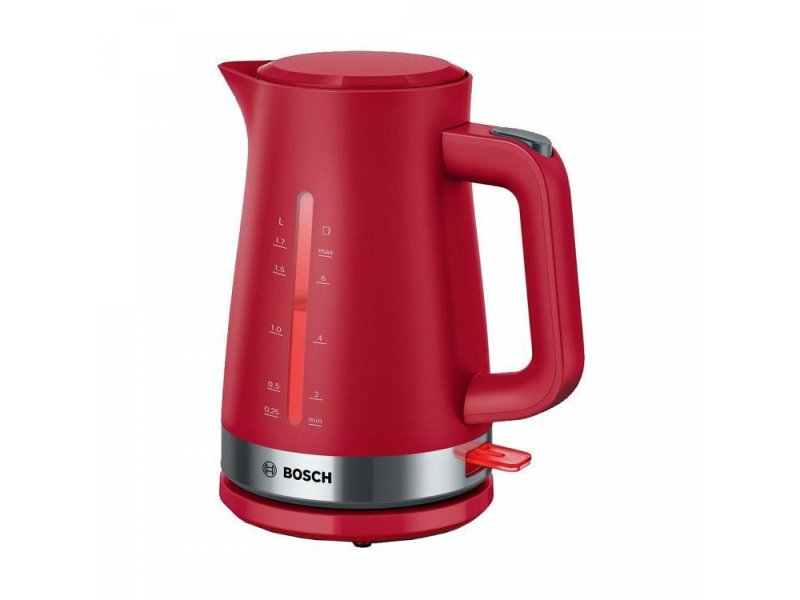 BOSCH TWK4M224 Βραστήρας 1.7lt 2400W Κόκκινος 0038324 BOSCH TWK4M224 Βραστήρας 1.7lt 2400W Κόκκινος 0038324