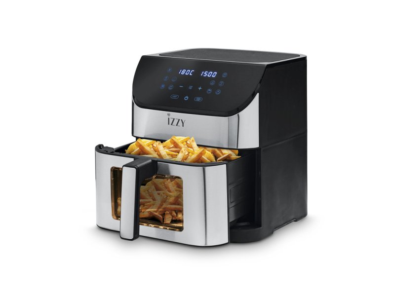 IZZY IZ-8229 Φριτέζα Αέρος με Wi-Fi 8lt Ασημί 0038334 IZZY IZ-8229 Φριτέζα Αέρος με Wi-Fi 8lt Ασημί 0038334