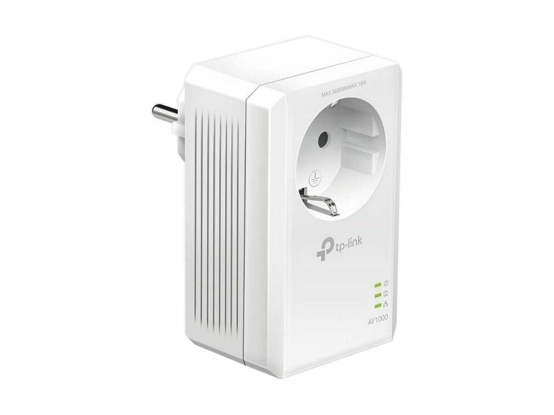 TP-LINK Powerline TL-PA7017P, Passthrough, AV1000 Gigabit, Ver. 4.0 0038447 TP-LINK Powerline TL-PA7017P, Passthrough, AV1000 Gigabit, Ver. 4.0 0038447