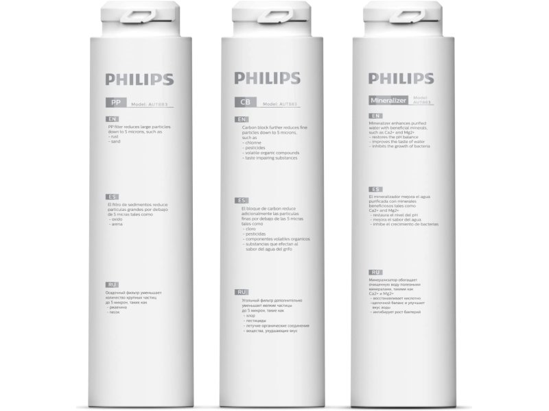 PHILIPS AUT883/10 Ανταλακτικά Φίλτρα Αντίστρωφης Οσμοσης Για PHILIPS AUT3268 3 τμχ 0038773 PHILIPS AUT883/10 Ανταλακτικά Φίλτρα Αντίστρωφης Οσμοσης Για PHILIPS AUT3268 3 τμχ 0038773