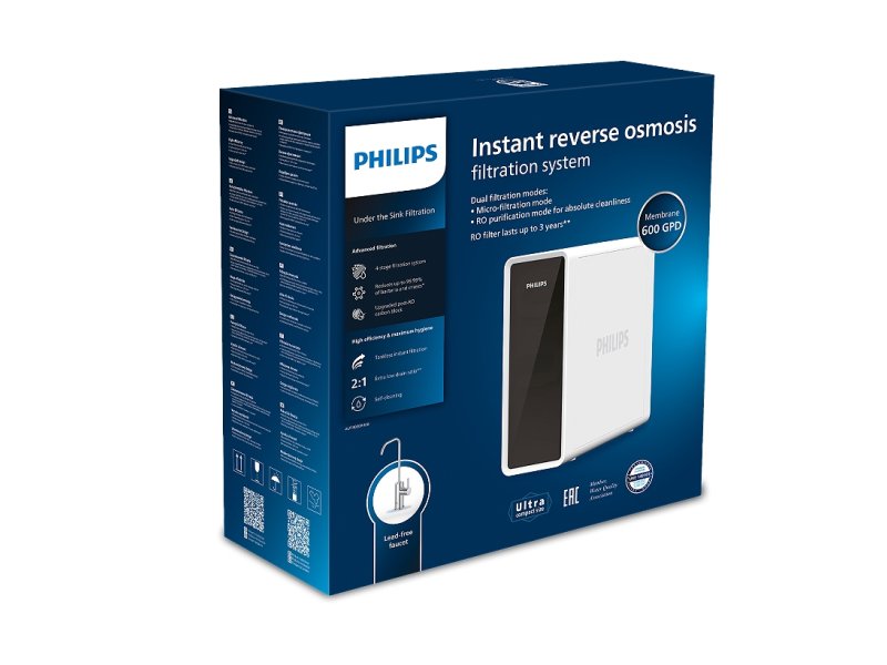 PHILIPS AUT4030R600/10 Σύστημα Φιλτραρίσματος Νερού Αντίστροφης Όσμωσης Κάτω Πάγκου 0038777 PHILIPS AUT4030R600/10 Σύστημα Φιλτραρίσματος Νερού Αντίστροφης Όσμωσης Κάτω Πάγκου 0038777