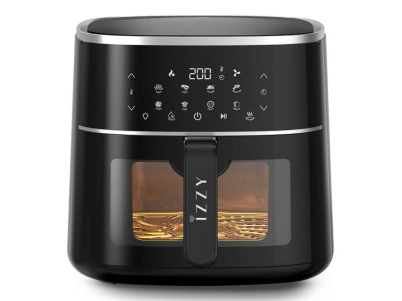ΙΖΖΥ ΙΖ-8218 Digital XL Φριτέζα Αέρος 8.2lt Μαύρη 0038981 ΙΖΖΥ ΙΖ-8218 Digital XL Φριτέζα Αέρος 8.2lt Μαύρη 0038981