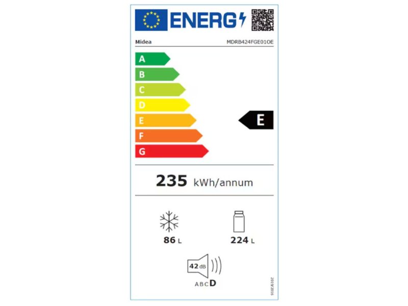 MIDEA MDRB424FGE01OE Ψυγειοκαταψύκτης Total NoFrost Υ188xΠ59.5xΒ63εκ. Λευκός 0039101 MIDEA MDRB424FGE01OE Ψυγειοκαταψύκτης Total NoFrost Υ188xΠ59.5xΒ63εκ. Λευκός 0039101
