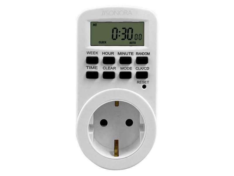 SONORA DTM-01 Weekly Timer IP20 0039306 SONORA DTM-01 Weekly Timer IP20 0039306