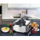 CLATRONIC CL FR 3195 Φριτέζα Λαδιού με Διπλό Αποσπώμενο Κάδο 4lt Ασημί 0039432 CLATRONIC CL FR 3195 Φριτέζα Λαδιού με Διπλό Αποσπώμενο Κάδο 4lt Ασημί 0039432