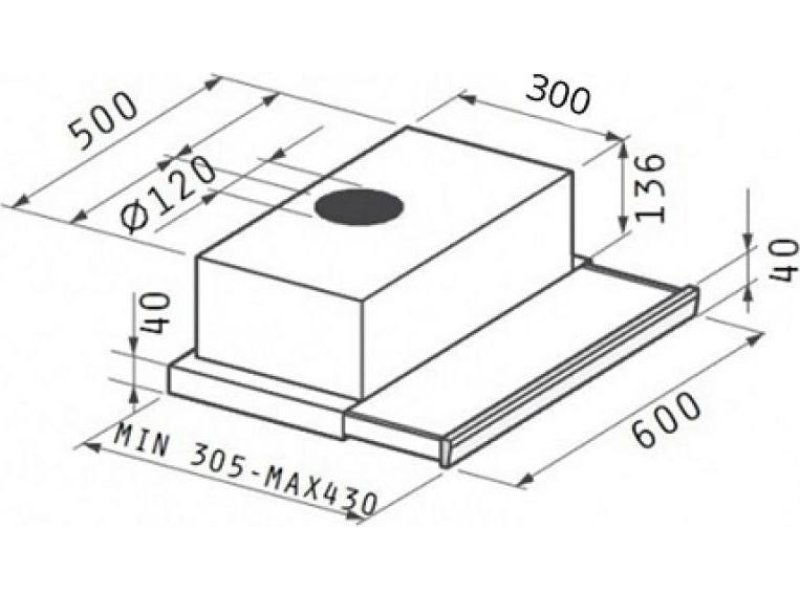 PYRAMIS MAIDTEC 7012 (065006902) Συρόμενος Απορροφητήρας 60cm Inox 0039679 PYRAMIS MAIDTEC 7012 (065006902) Συρόμενος Απορροφητήρας 60cm Inox 0039679