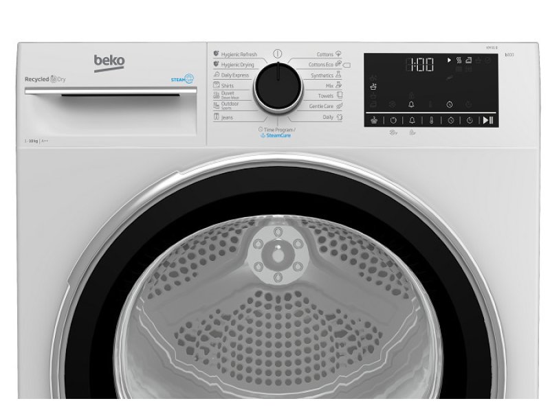 BEKO B3T60230 Στεγνωτήριο 10kg A++ με Αντλία Θερμότητας 0039702 BEKO B3T60230 Στεγνωτήριο 10kg A++ με Αντλία Θερμότητας 0039702