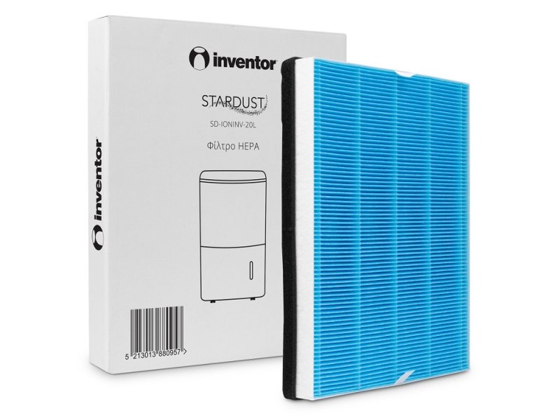 INVENTOR SD-20L-F Φίλτρο HEPA για Αφυγραντήρα / Ιονιστή 0039931 INVENTOR SD-20L-F Φίλτρο HEPA για Αφυγραντήρα / Ιονιστή 0039931