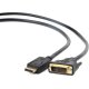 CABLEXPERT CC-DPM-DVIM-6 Cable DVI-D male - DisplayPort male 1.8m 0039940 CABLEXPERT CC-DPM-DVIM-6 Cable DVI-D male - DisplayPort male 1.8m 0039940