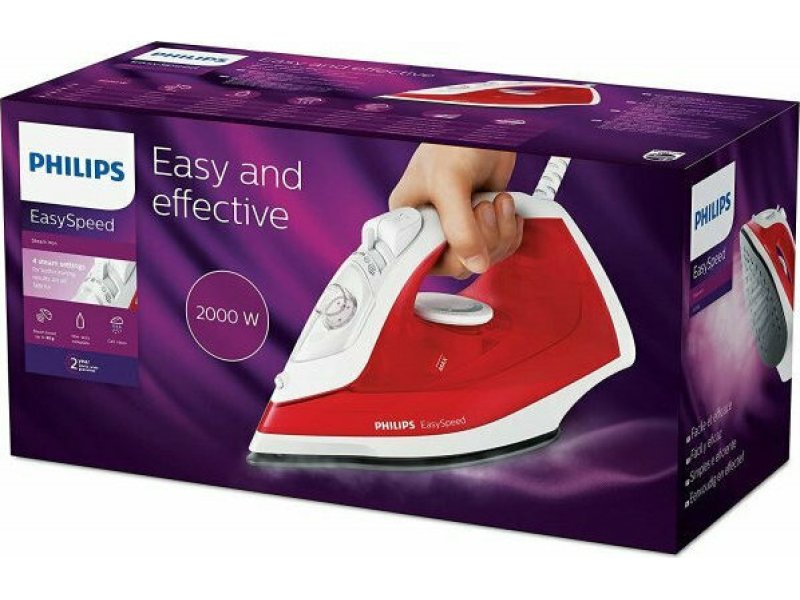 PHILIPS DST2010/40 Σίδερο Ατμού 2000W 0039985 PHILIPS DST2010/40 Σίδερο Ατμού 2000W 0039985