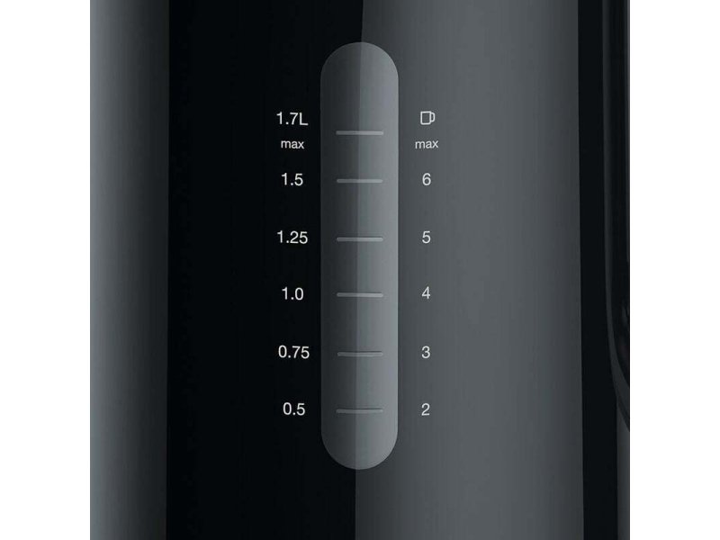 BRAUN WK1100BK Βραστήρας 1.7lt 2200W Μαύρος 0040129 BRAUN WK1100BK Βραστήρας 1.7lt 2200W Μαύρος 0040129