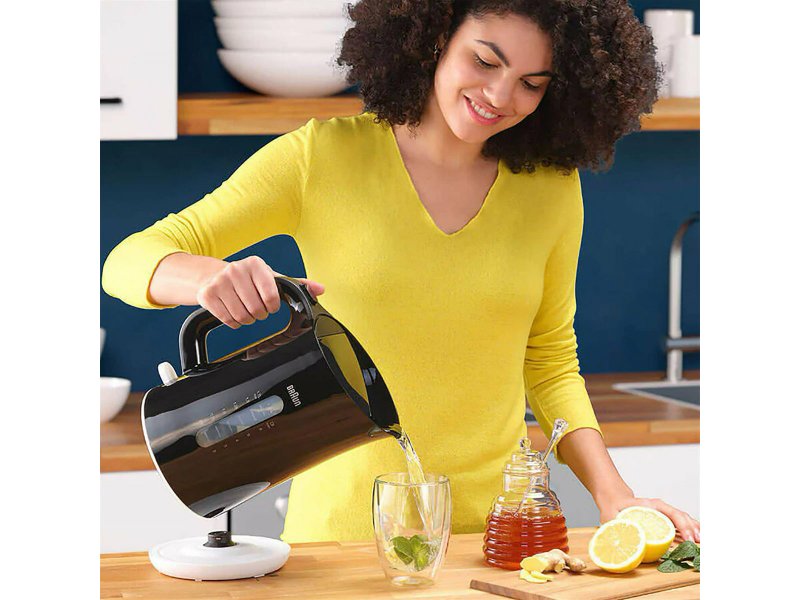 BRAUN WK1100BK Βραστήρας 1.7lt 2200W Μαύρος 0040129 BRAUN WK1100BK Βραστήρας 1.7lt 2200W Μαύρος 0040129