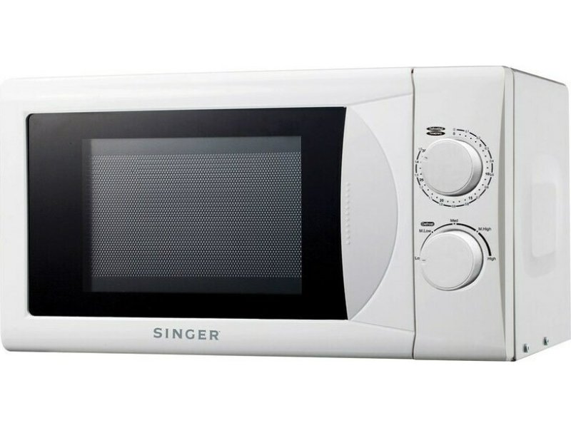 SINGER MW20WH Φούρνος Μικροκυμάτων 20lt Λευκός 0040136 SINGER MW20WH Φούρνος Μικροκυμάτων 20lt Λευκός 0040136