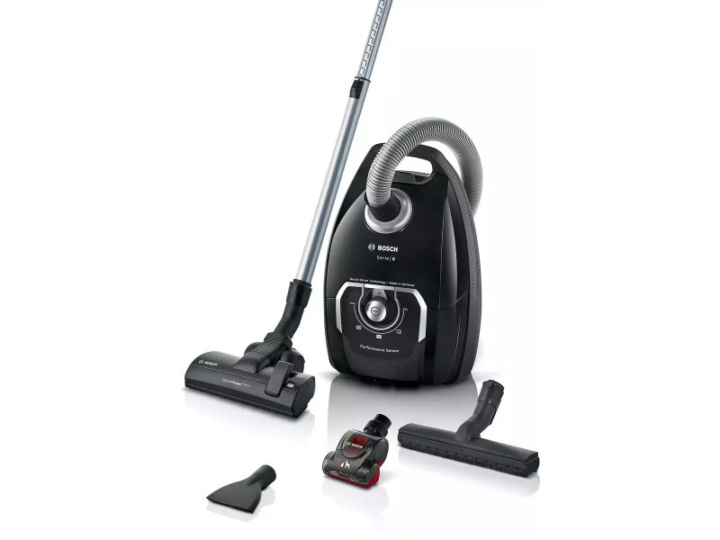 BOSCH BGL8BA3S Ηλεκτρική Σκούπα 650W με Σακούλα 5lt Μαύρη 0040321
