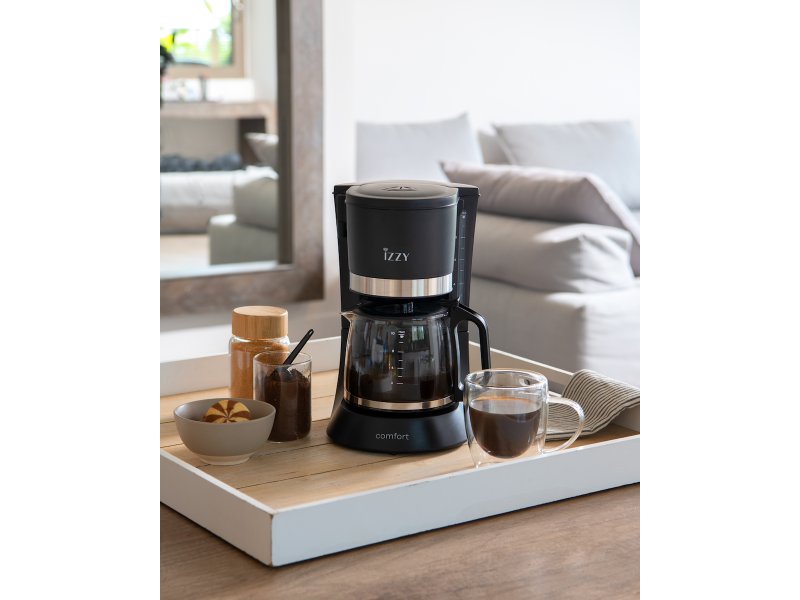 IZZY IZ-6102 Comfort Καφετιέρα Φίλτρου 900W Black 0040333 IZZY IZ-6102 Comfort Καφετιέρα Φίλτρου 900W Black 0040333
