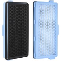 JORAIR Αντικαθιστά SF-HA 50 Φίλτρο HEPA Συμβατό με Miele Compact C1 & C2, Complete C2 & C3 (Περιλαμβάνει 1 φίλτρο Hepa, 1 Φίλτρο Μοτέρ, 1 Φίλτρο Εξάτμησ 0040403