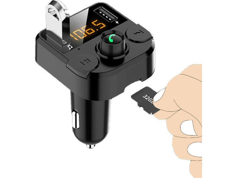 LAMTECH LAM114390 FM Transmitter Αυτοκινήτου με USB / Bluetooth 0040459 LAMTECH LAM114390 FM Transmitter Αυτοκινήτου με USB / Bluetooth 0040459