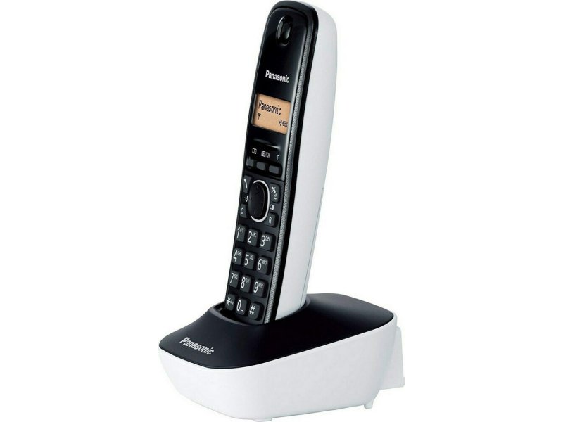PANASONIC KX-TG1611SPW Ψηφιακό Ασύρματο Τηλέφωνο Ασύρματο Τηλέφωνο Μαύρο/Λευκό 0040643 PANASONIC KX-TG1611SPW Ψηφιακό Ασύρματο Τηλέφωνο Ασύρματο Τηλέφωνο Μαύρο/Λευκό 0040643