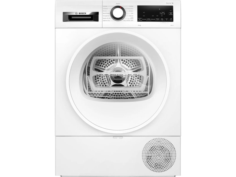 BOSCH WQG233D1IT Στεγνωτήριο 8kg A+++ με Αντλία Θερμότητας 0040781 BOSCH WQG233D1IT Στεγνωτήριο 8kg A+++ με Αντλία Θερμότητας 0040781