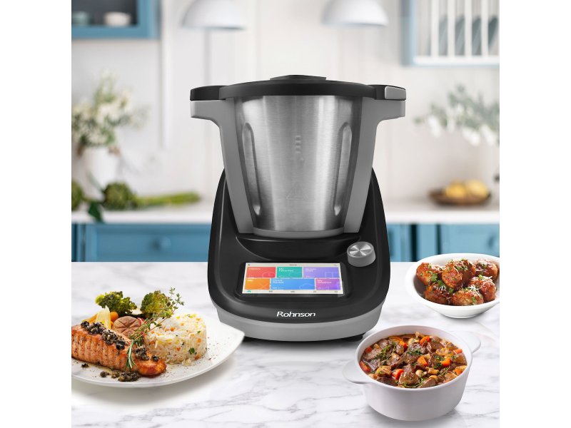 ROHNSON R-5834 Πολυμάγειρας 1700W με Χωρητικότητα 3lt Μαύρος 0040782 ROHNSON R-5834 Πολυμάγειρας 1700W με Χωρητικότητα 3lt Μαύρος 0040782
