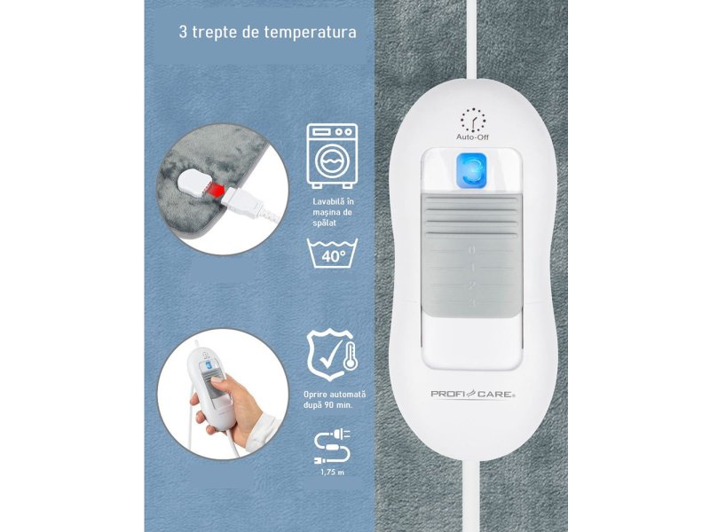 PROFI CARE PC-RNH 3107 Ηλεκτρική θερμοφόρα για την πλάτη και το λαιμό, 60 x 85 cm 0040815 PROFI CARE PC-RNH 3107 Ηλεκτρική θερμοφόρα για την πλάτη και το λαιμό, 60 x 85 cm 0040815