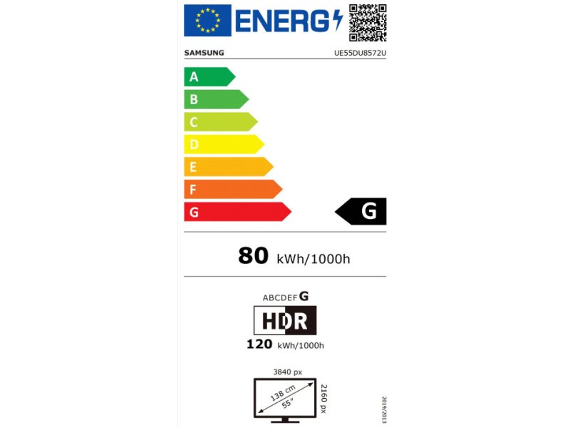 SAMSUNG UE55DU8572UXXH Smart Τηλεόραση 55 SAMSUNG UE55DU8572UXXH Smart Τηλεόραση 55
