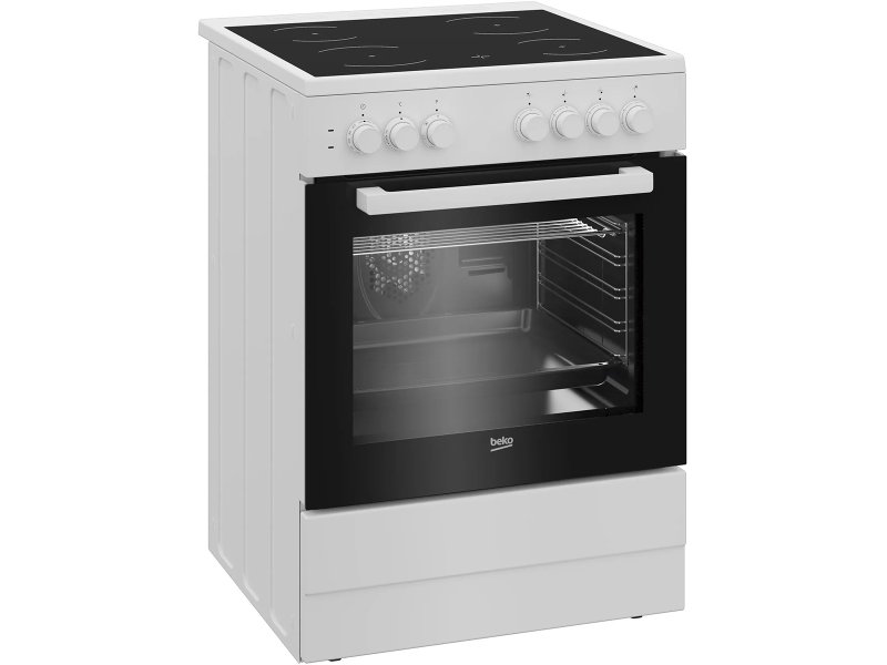 BEKO CUV6710B Κουζίνα 72lt με Κεραμικές Εστίες Π60εκ. Λευκή 0040958 BEKO CUV6710B Κουζίνα 72lt με Κεραμικές Εστίες Π60εκ. Λευκή 0040958