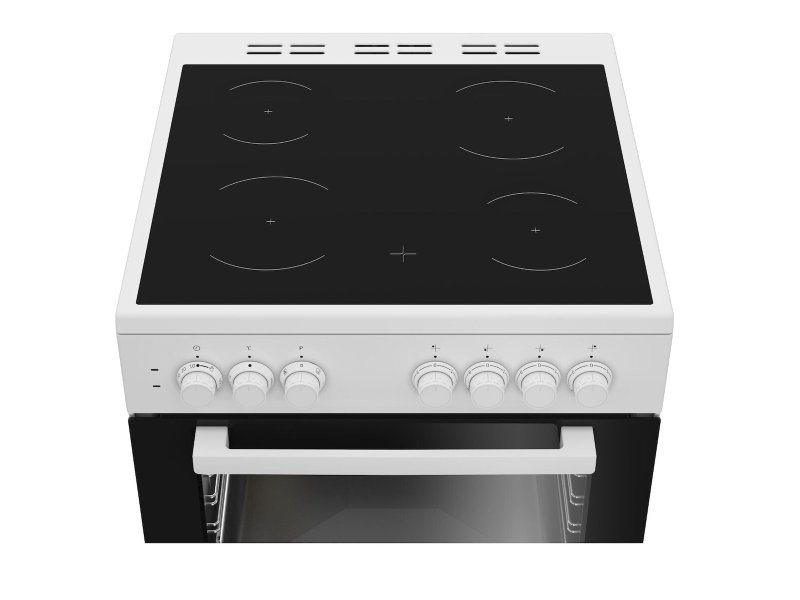 BEKO CUV6710B Κουζίνα 72lt με Κεραμικές Εστίες Π60εκ. Λευκή 0040958 BEKO CUV6710B Κουζίνα 72lt με Κεραμικές Εστίες Π60εκ. Λευκή 0040958