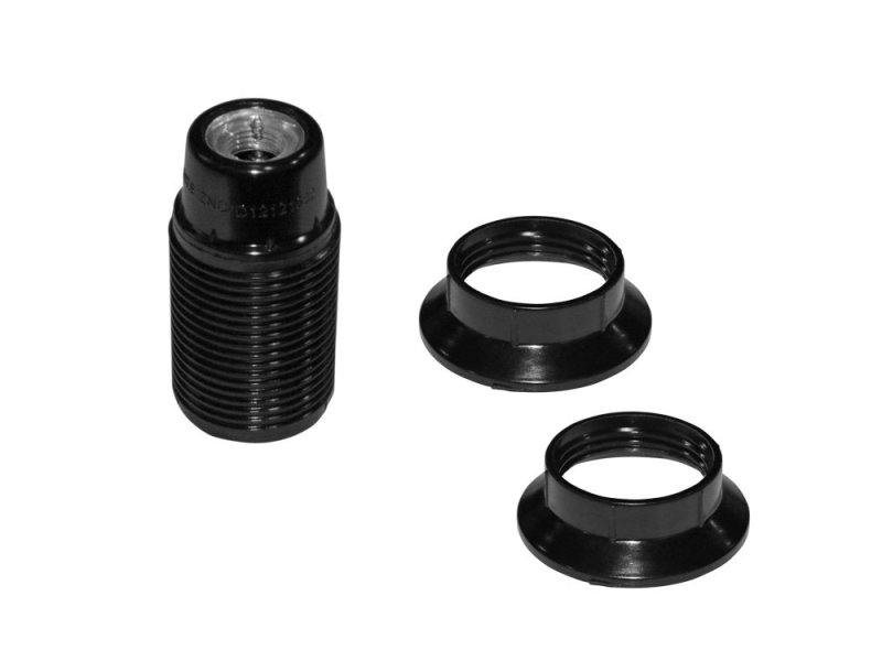 Adeleq 16-001011 E14 Μαύρο με 2 Ροδέλες ΜΑΥΡΟ 290265 Adeleq 16-001011 E14 Μαύρο με 2 Ροδέλες ΜΑΥΡΟ 290265