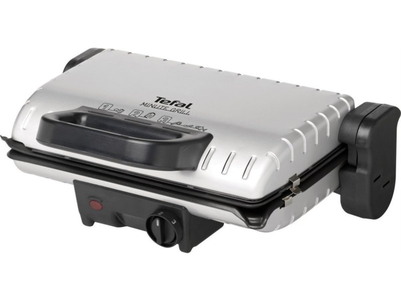 TEFAL GC2050 Γκριλιέρα MINUTE GRILL SILVER 1600W 450698 TEFAL GC2050 Γκριλιέρα MINUTE GRILL SILVER 1600W 450698